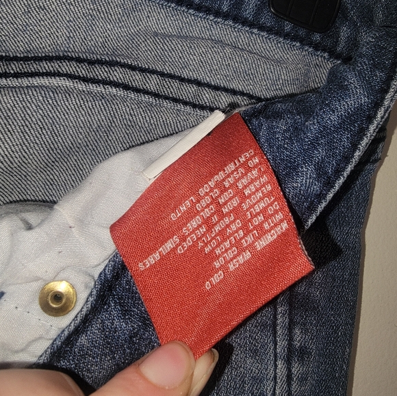 Vigoss Capri Jeans Womens Size 1 Blue Denim Cuffed - Picture 9 of 10